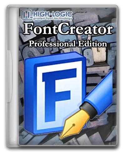 High-Logic FontCreator создание рукописного шрифта Professional Edition 15.0.0.2998