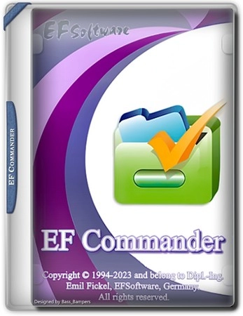 Легкий менеджер файлов EF Commander 24.09 + Portable