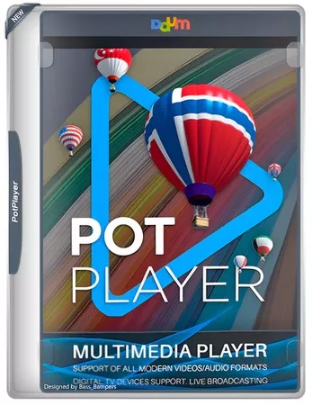 Мультимедийный проигрыватель PotPlayer 1.7.22368 by elchupacabra