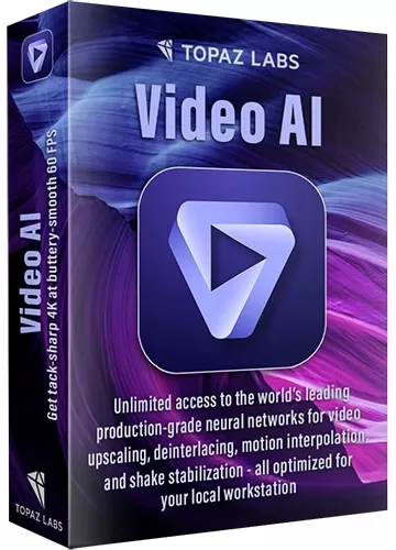 Увеличение разрешения видео Topaz Video AI 4.0.8 (x64) Portable by 7997