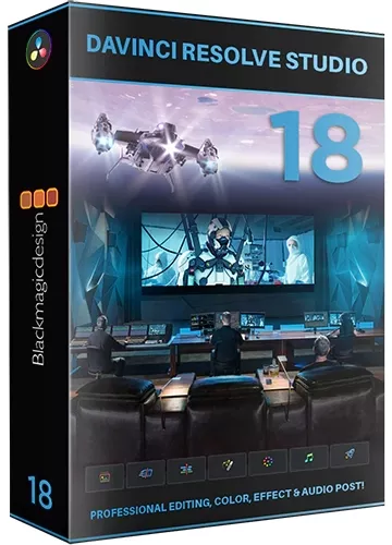 Видеоредактор для профессионалов - Blackmagic Design DaVinci Resolve Studio 18.1.1 Build 7