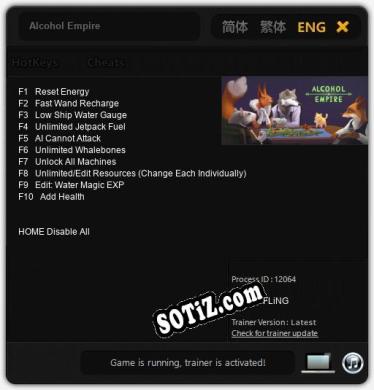 Alcohol Empire: Трейнер +10 [v1.8]