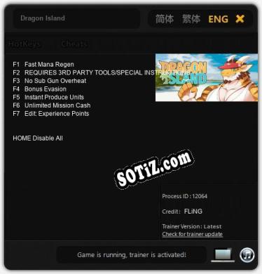 Dragon Island: Трейнер +7 [v1.8]