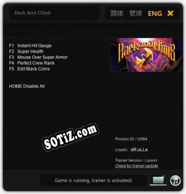 Hack And Climb: Трейнер +5 [v1.5]