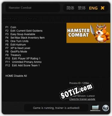 Трейнер для Hamster Combat [v1.0.6]