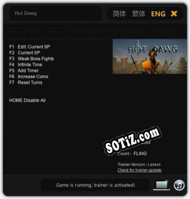 Hot Dawg: ТРЕЙНЕР И ЧИТЫ (V1.0.81)
