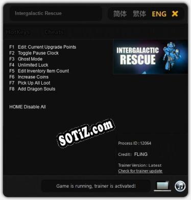 Intergalactic Rescue: ТРЕЙНЕР И ЧИТЫ (V1.0.76)