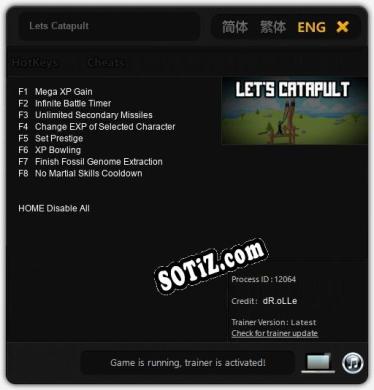 Трейнер для Lets Catapult [v1.0.1]