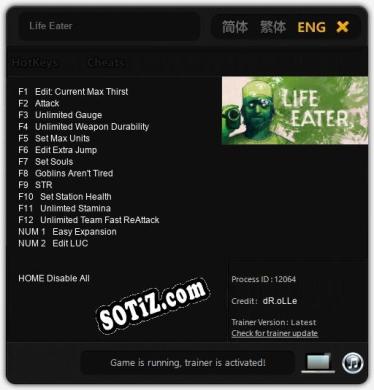 Life Eater: Трейнер +14 [v1.5]