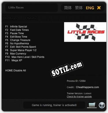 Little Races: Трейнер +11 [v1.6]