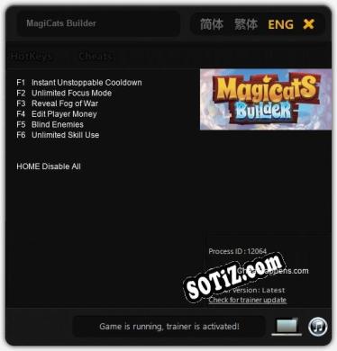 Трейнер для MagiCats Builder [v1.0.5]