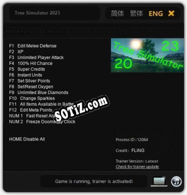 Tree Simulator 2023: Читы, Трейнер +14 [FLiNG]