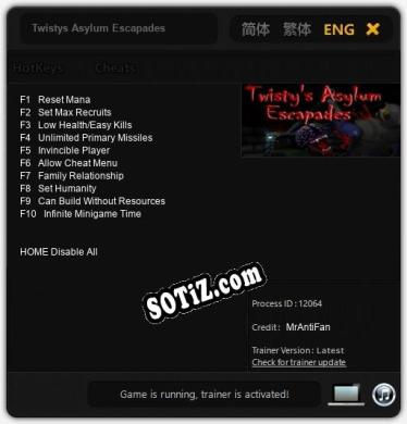 Twistys Asylum Escapades: ТРЕЙНЕР И ЧИТЫ (V1.0.24)