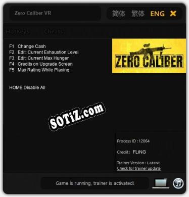 Zero Caliber VR: ТРЕЙНЕР И ЧИТЫ (V1.0.81)